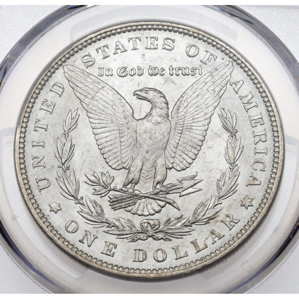 1887 $1 Silver Morgan Dollar Graded by PCGS as MS-66+! Super Rare Grade!