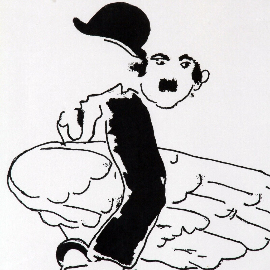 À Charlot Chaplin (Charlie Chaplin) by Marc Chagall Lithograph