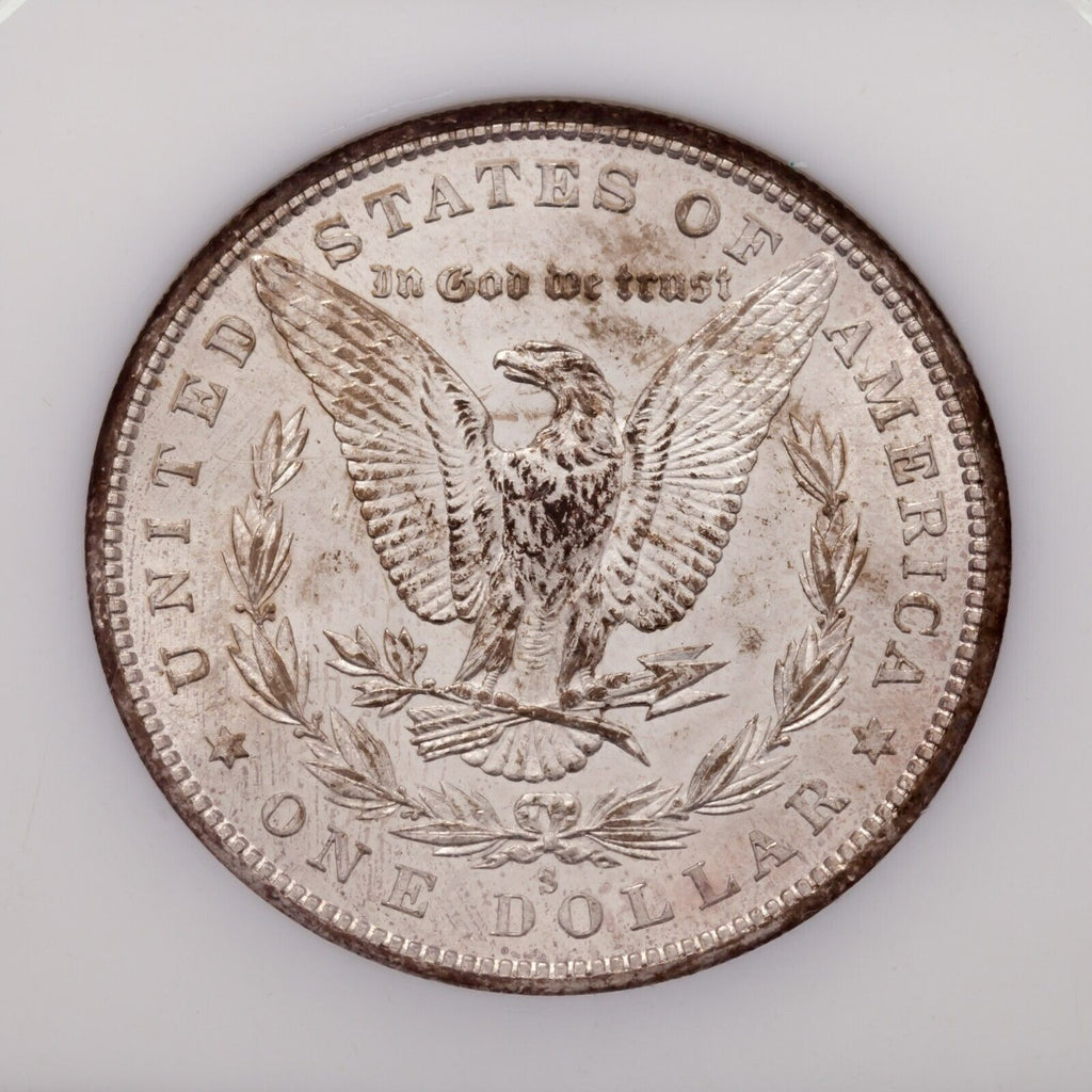 1880-S $1 Morgan Dollar in Choice BU Condition