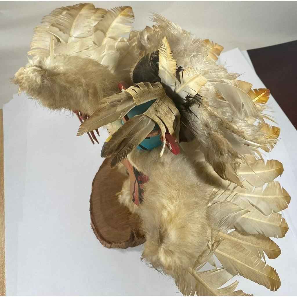 "Eagle" Dancer Kachina signed Helen Charley Amazing Piece!