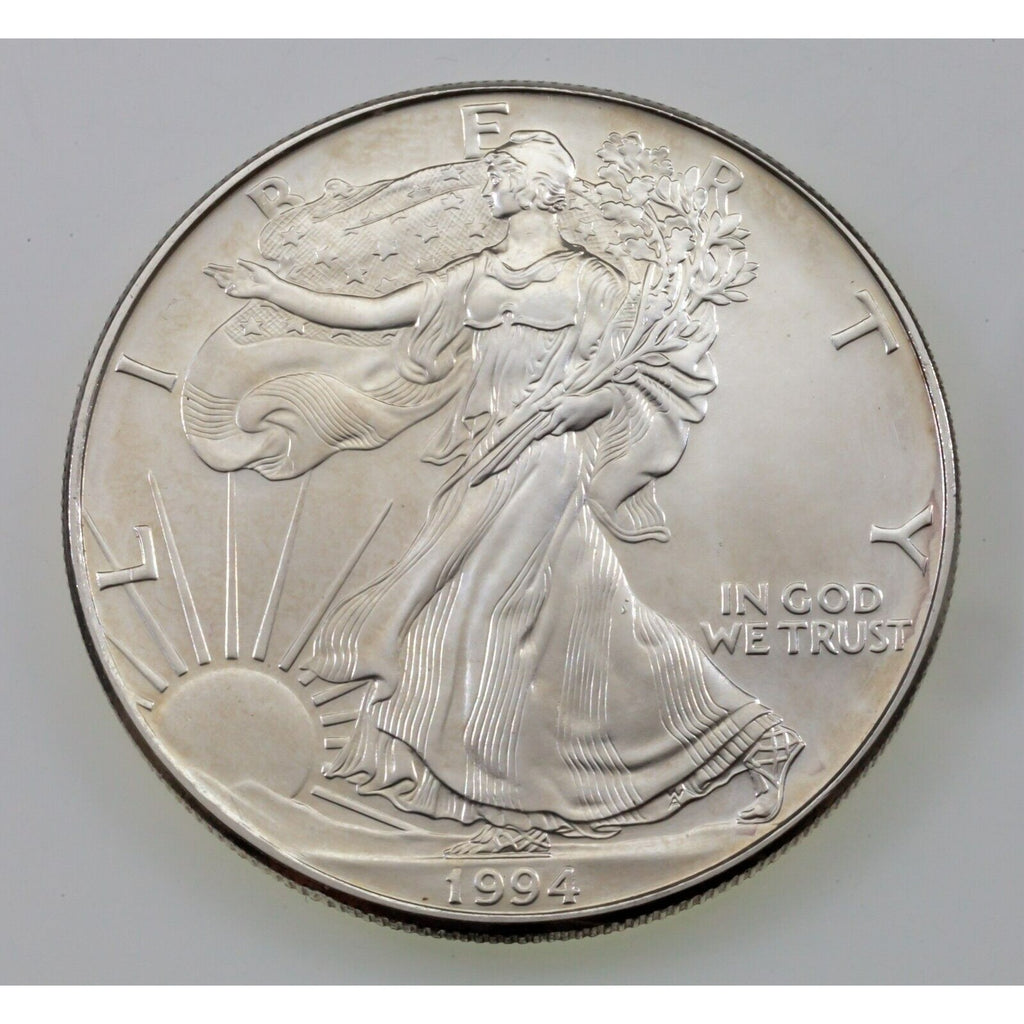 Roll of 20 1994 Silver American Eagles BU Condition