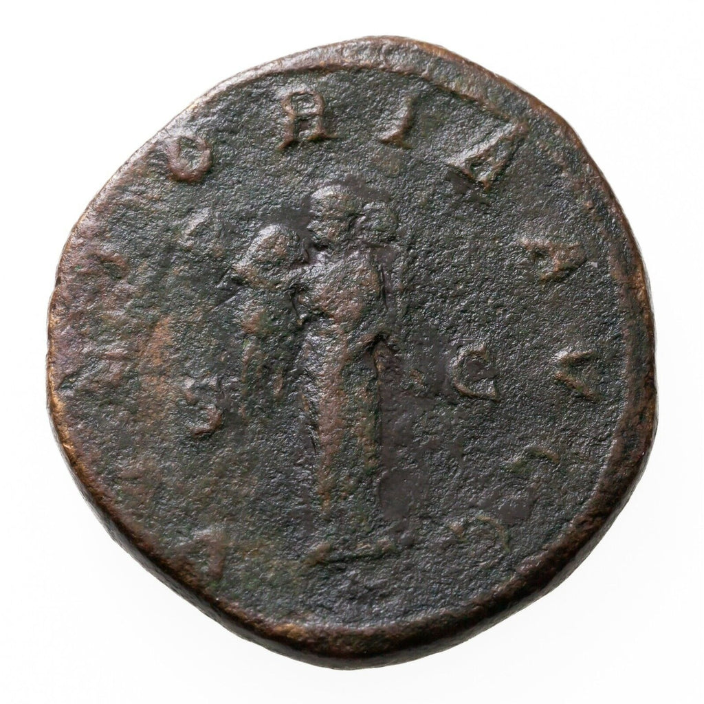 Rare! 238 AD Roman Empire, Balbinus, AE Sestertius Coin, Rome Mint S-8500