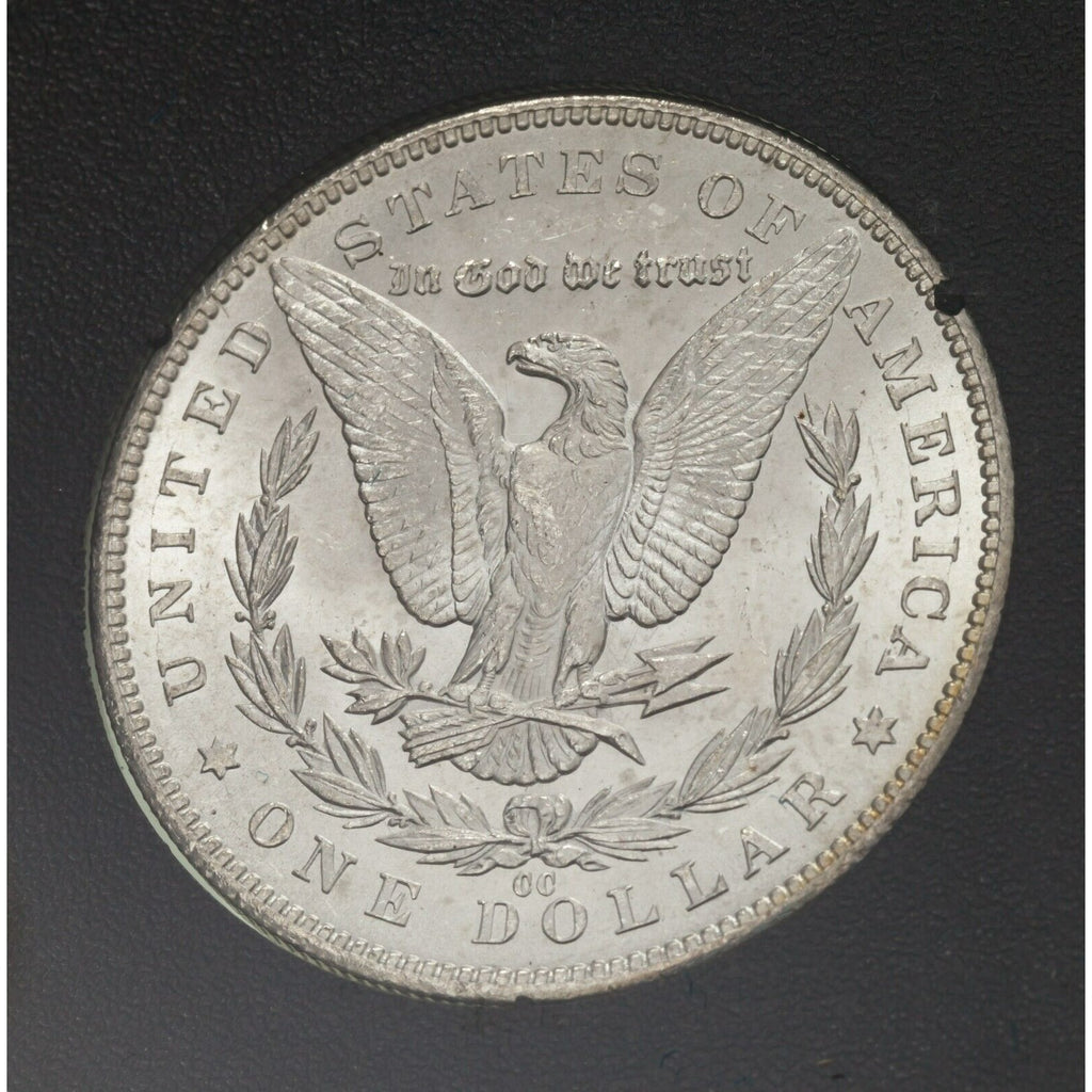 1884-CC GSA Uncirculated $1 Silver Morgan Dollar w/ Box and Papers
