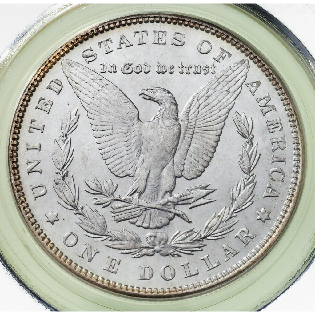 1887 $1 Silver Morgan Dollar Graded by PCGS as MS-64! Great Morgan!