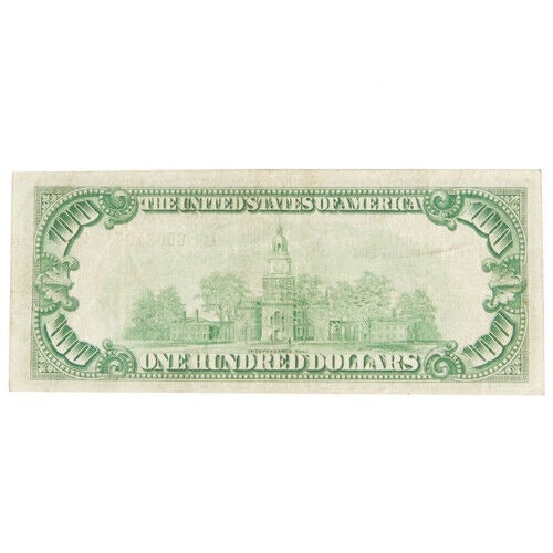 1929 $100 BILL NATIONAL CURRENCY FEDERAL RESERVE BANK OF CHICAGO