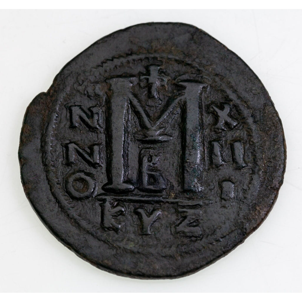 527-565 AD Byzantine Emp. Justinian I AE Follis Antioch (Theoupolis) SB 221 VF