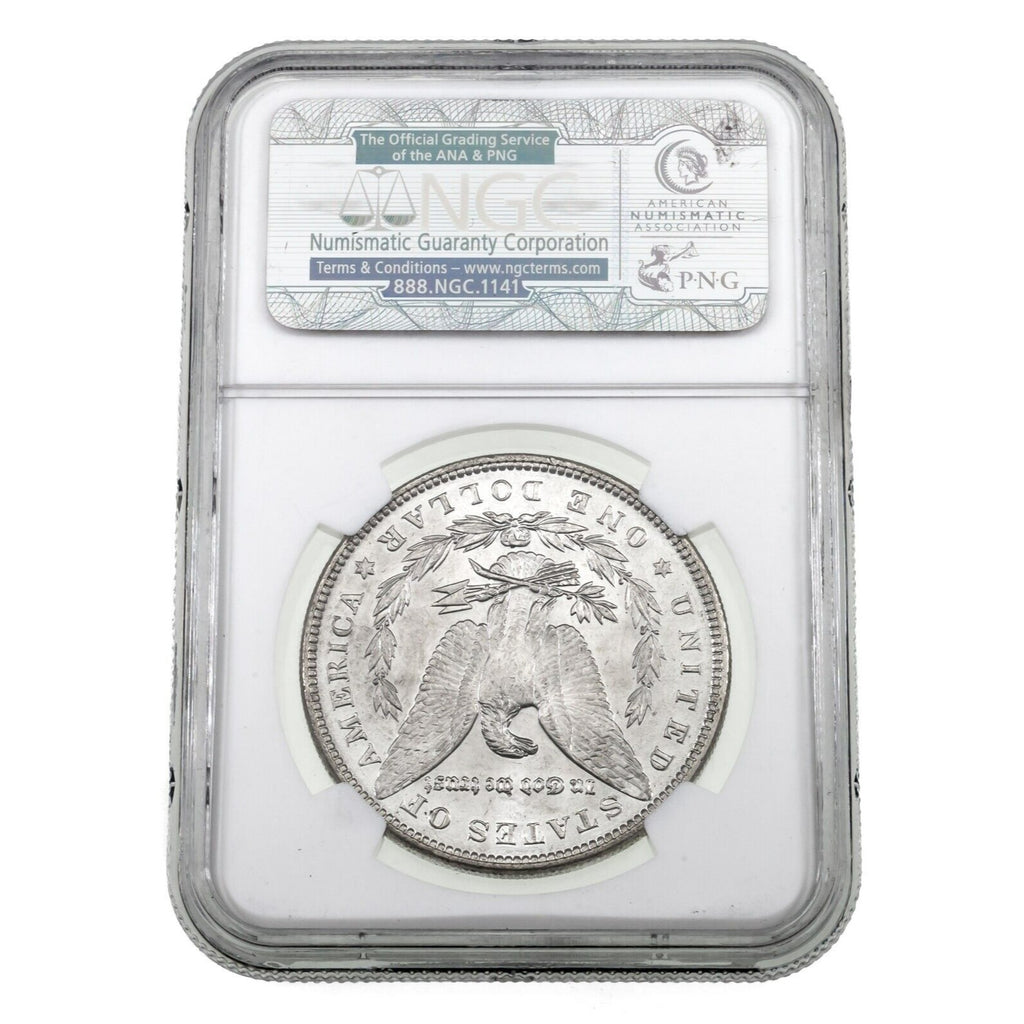 1886 $1 Silver Morgan Dollar Graded by NGC as MS-63 McClaren Collection