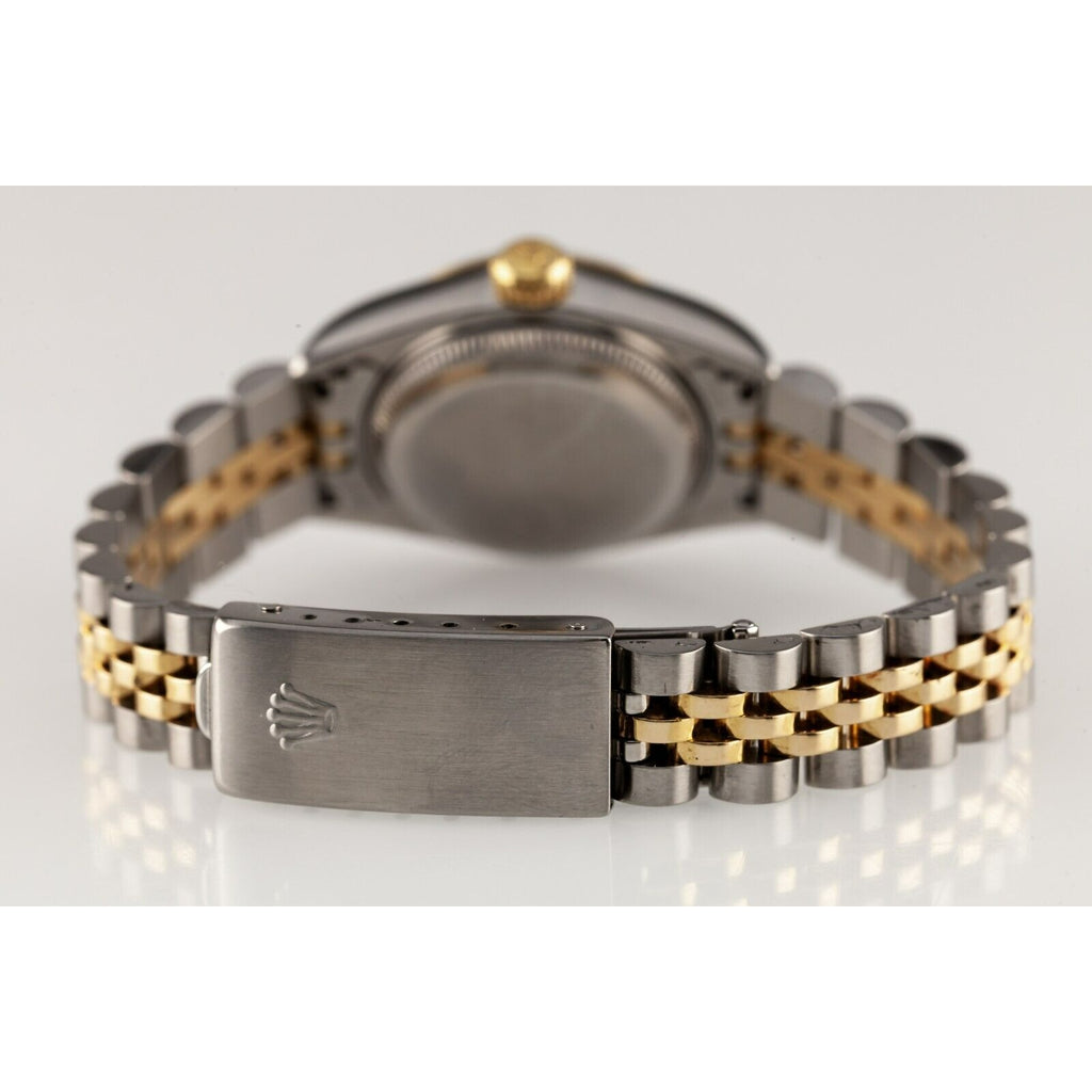 Rolex Women's Two-Tone Datejust w/ Diamond Dial Jubilee Band 69173