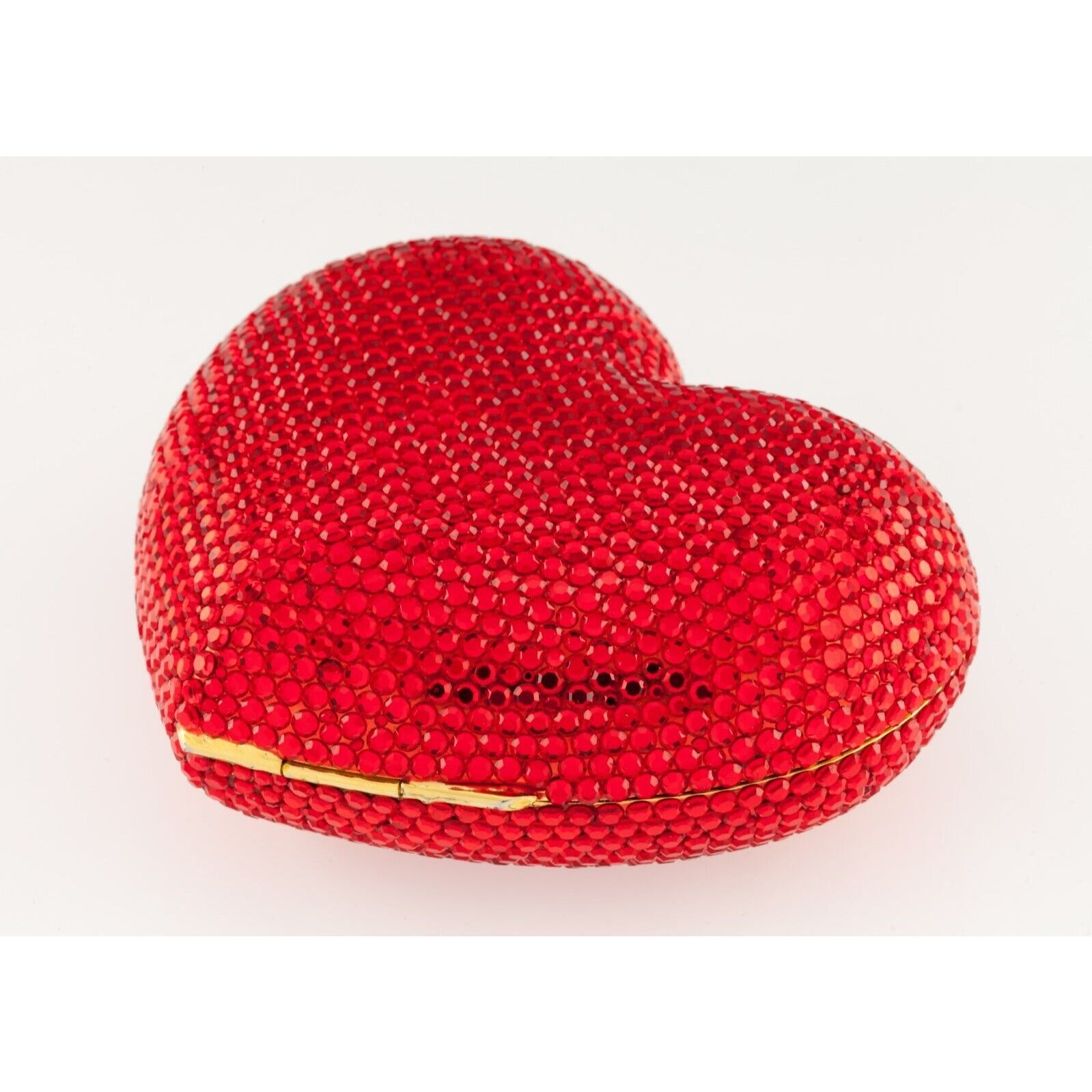Kathrine Baumann Red Heart Crystal Purse LE #210/500 w/ Original