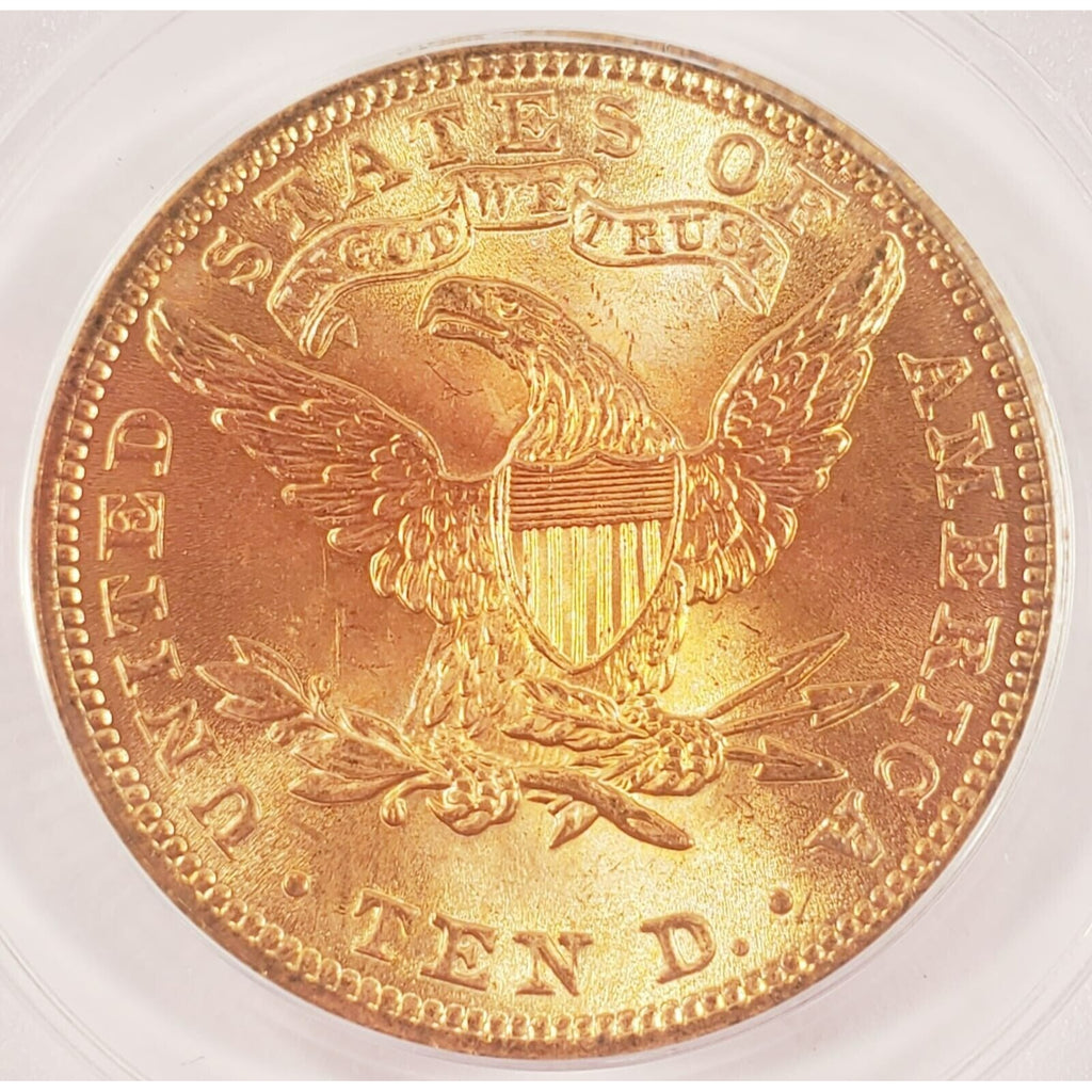 1901 $10 Gold Liberty Graded by PCGS as MS-65! Gorgeous Early Gold Eagle!