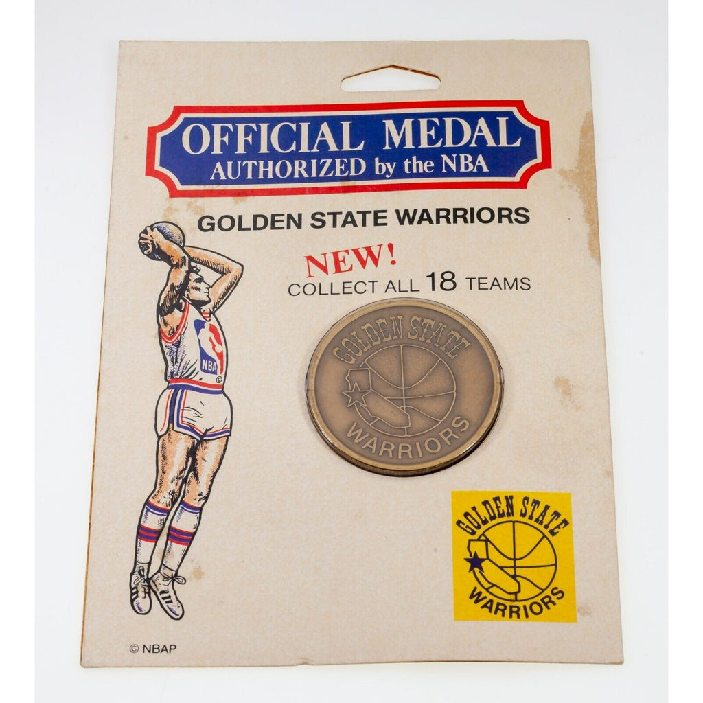 Four Official NBA Medal 39MM in BRONZE  By World Sports Mint