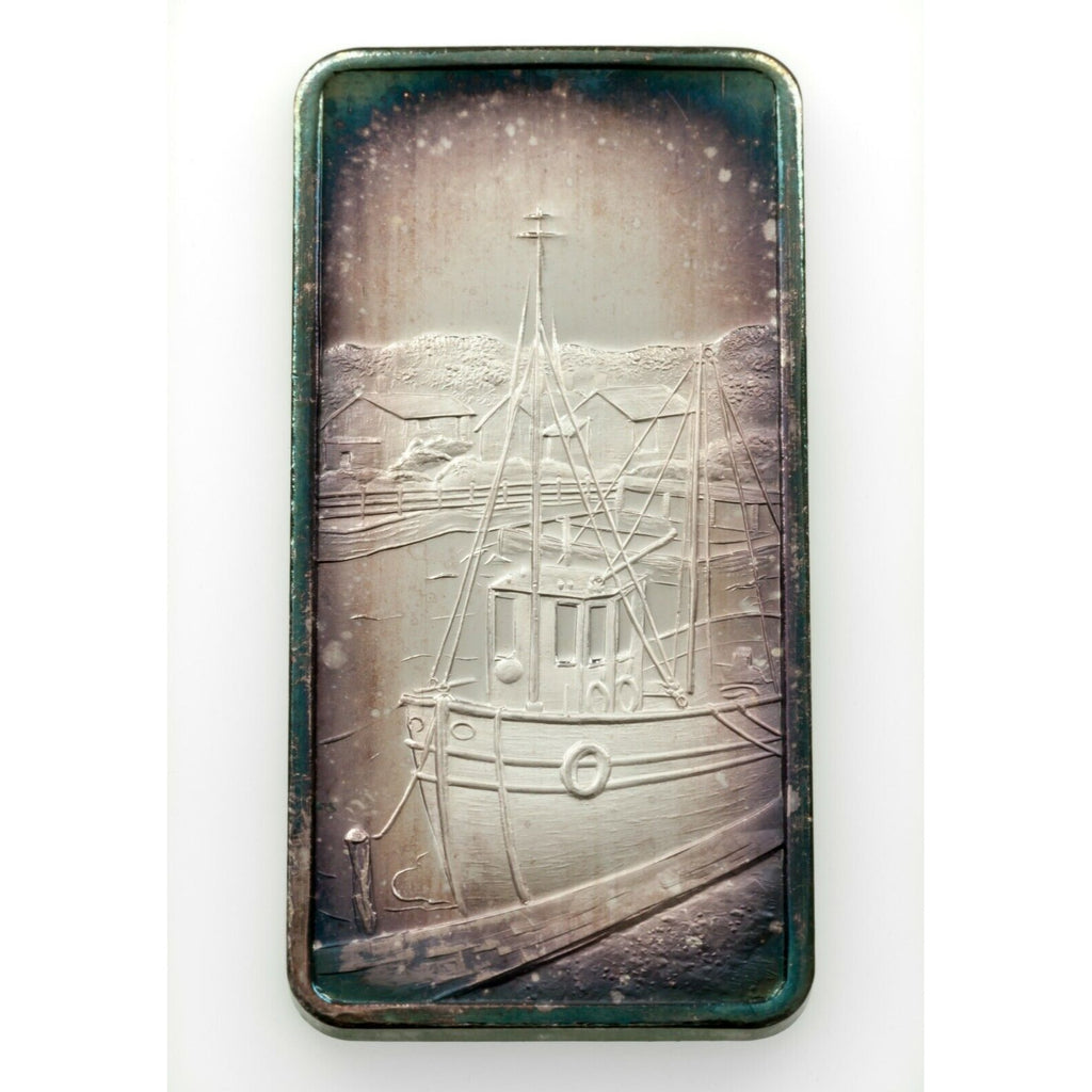 1973 Hamilton Mint  1oz Silver Art Bars Lot of 3 Bars