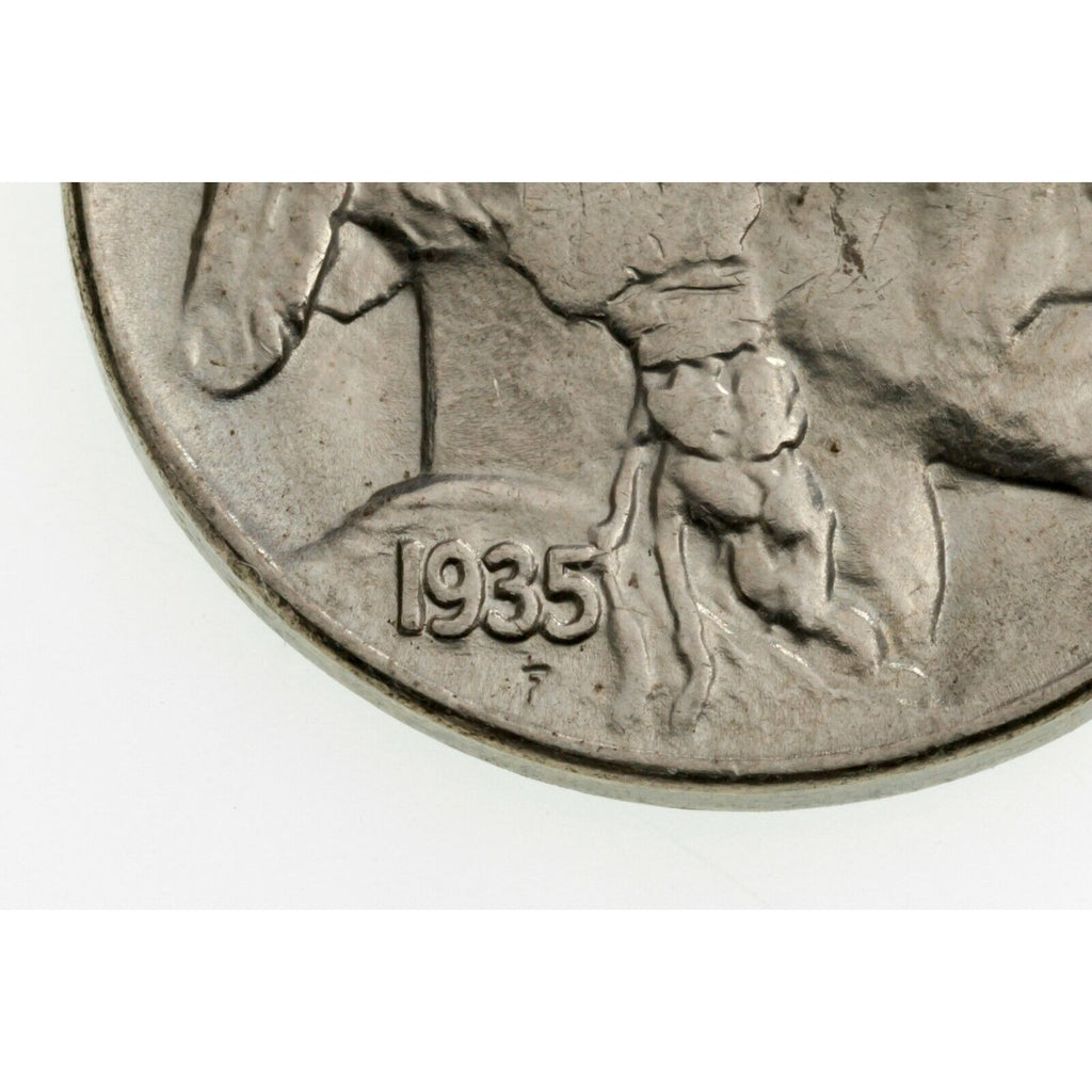 1935 5C Buffalo Nickel in Choice BU Condition, Excellent Eye Appeal, Full Luster