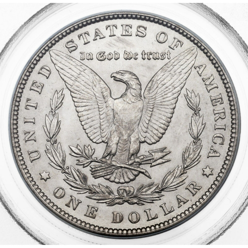 1900 $1 Silver Morgan Dollar Graded by PCGS as MS-64