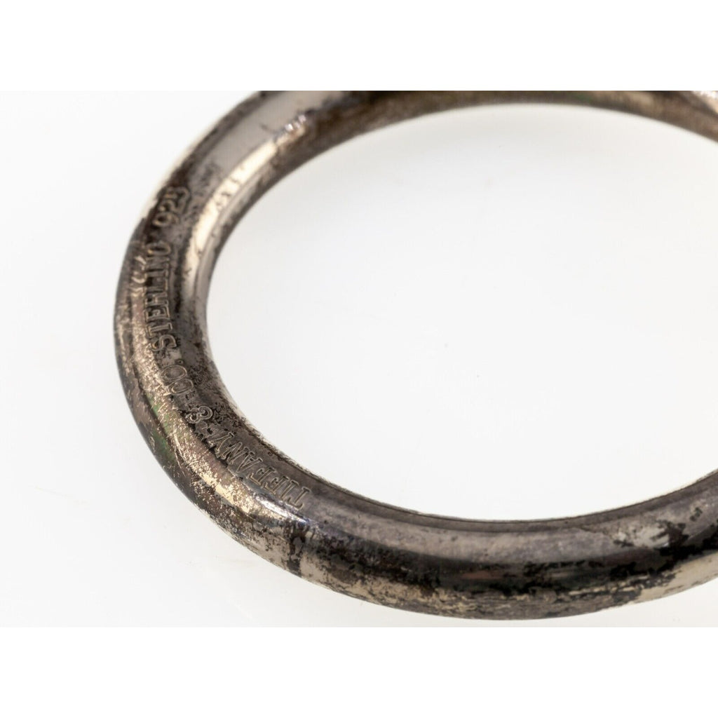 Tiffany & Co. Sterling Silver Teething Ring Rattle Vintage Nice!