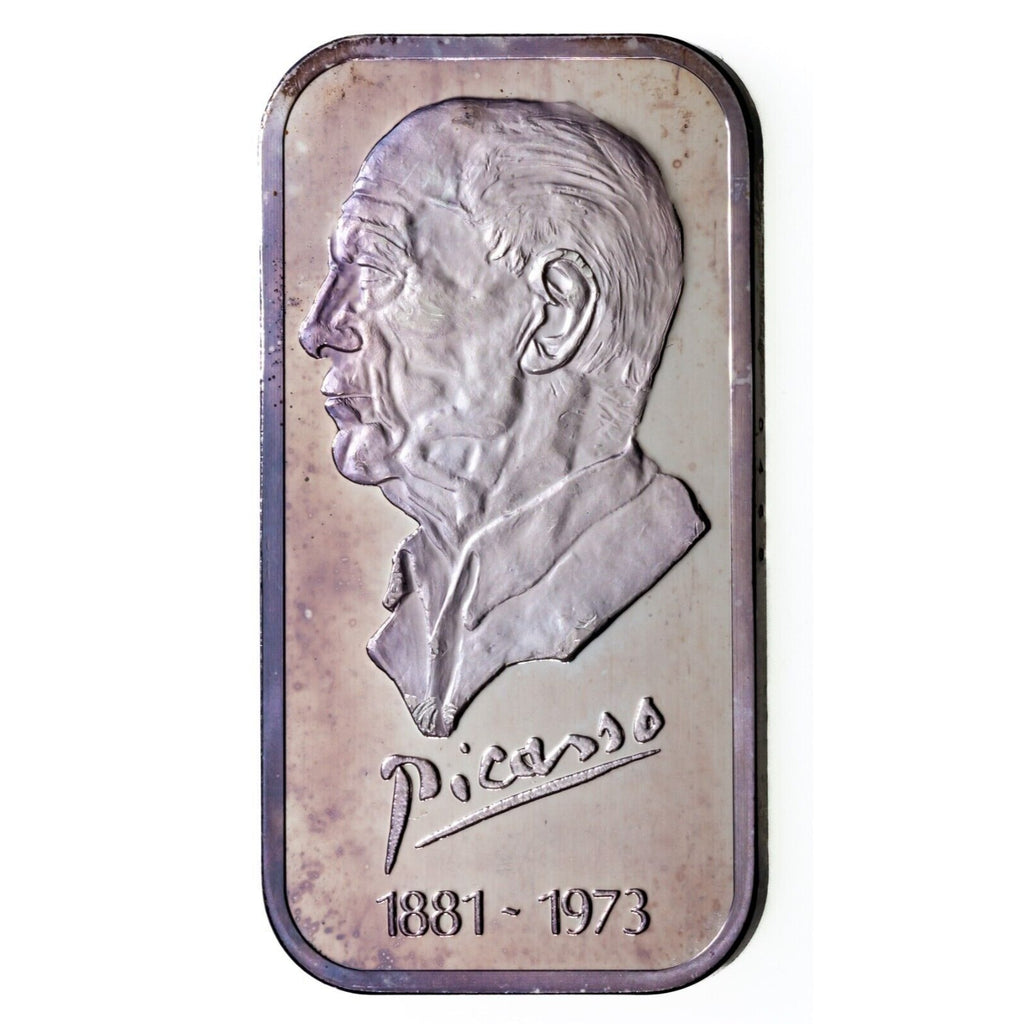 Picasso - Silver Creations Ltd 1 oz. Silver Art Bar 1973