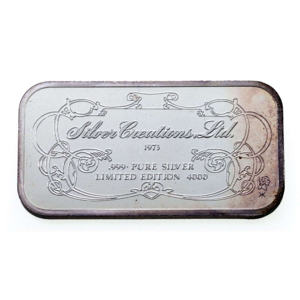 Picasso - Silver Creations Ltd 1 oz. Silver Art Bar 1973