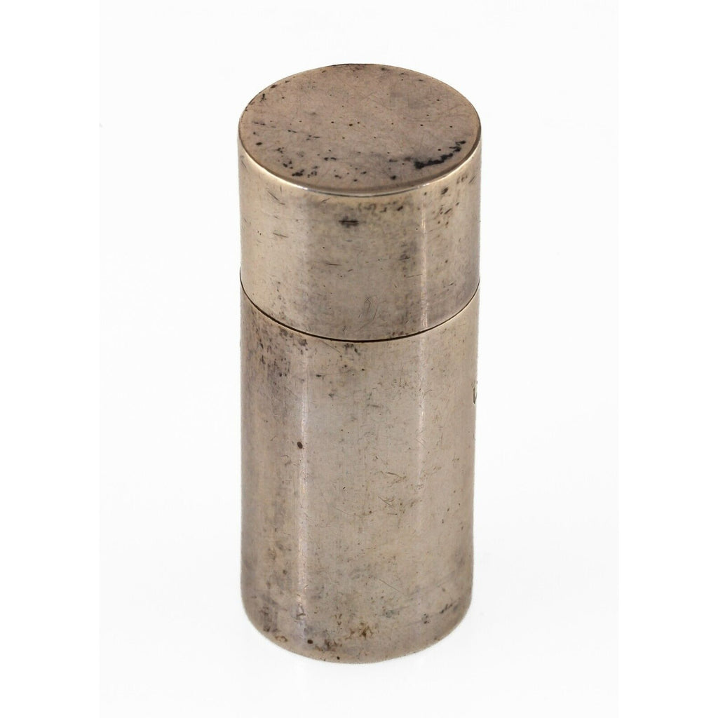 SB & Co Sterling Silver Soho Cylinder Pill Box Adorable!