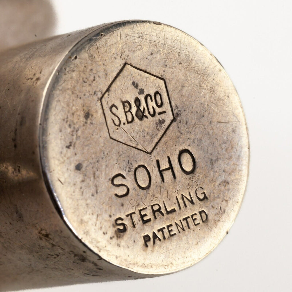 SB & Co Sterling Silver Soho Cylinder Pill Box Adorable!