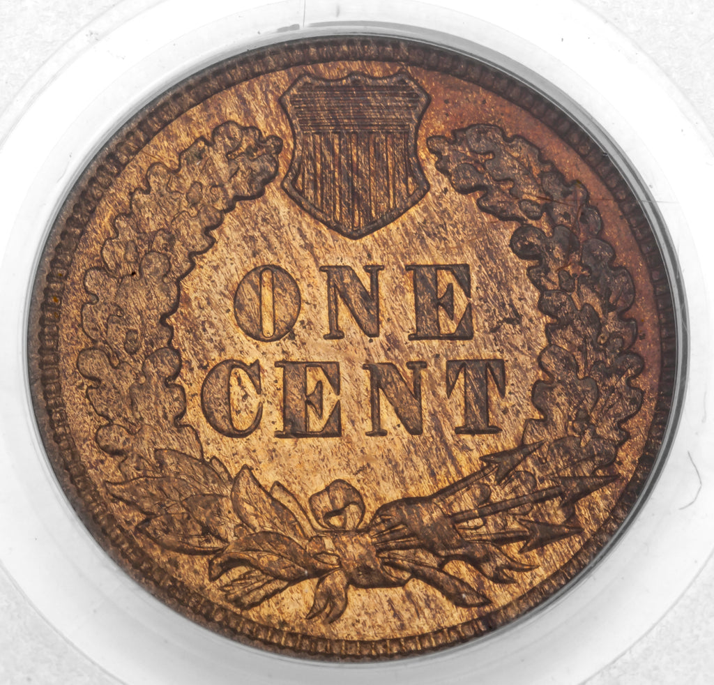 1907 1C Indian Cent Graded by PCGS as MS65RB Gorgeous Early Cent!