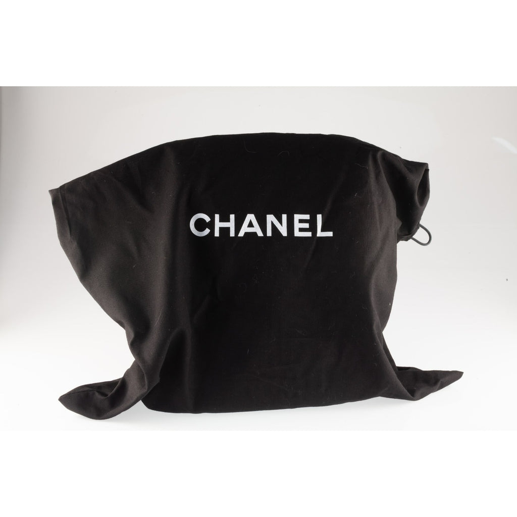 Chanel Black Caviar Leather Matelasse Backpack 16P A91121 Box Card Papers
