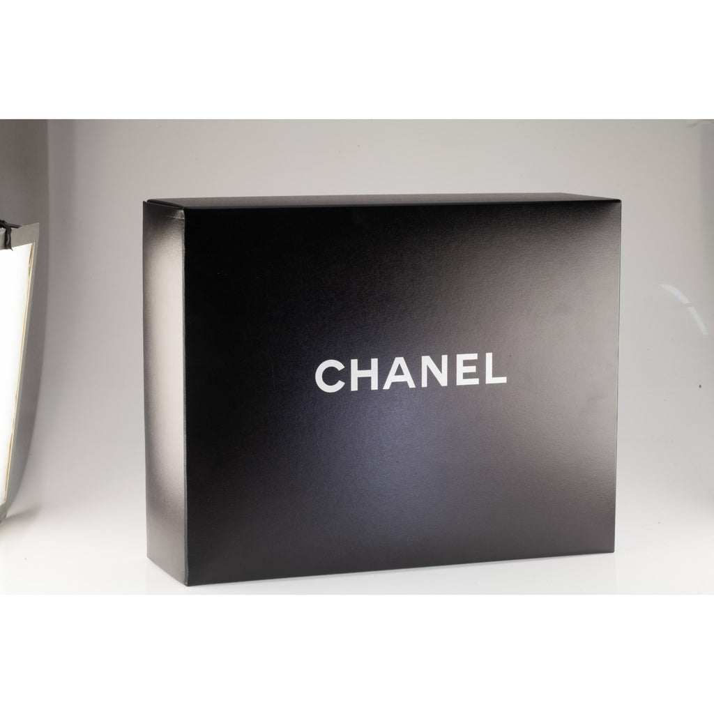 Chanel Black Caviar Leather Matelasse Backpack 16P A91121 Box Card Papers