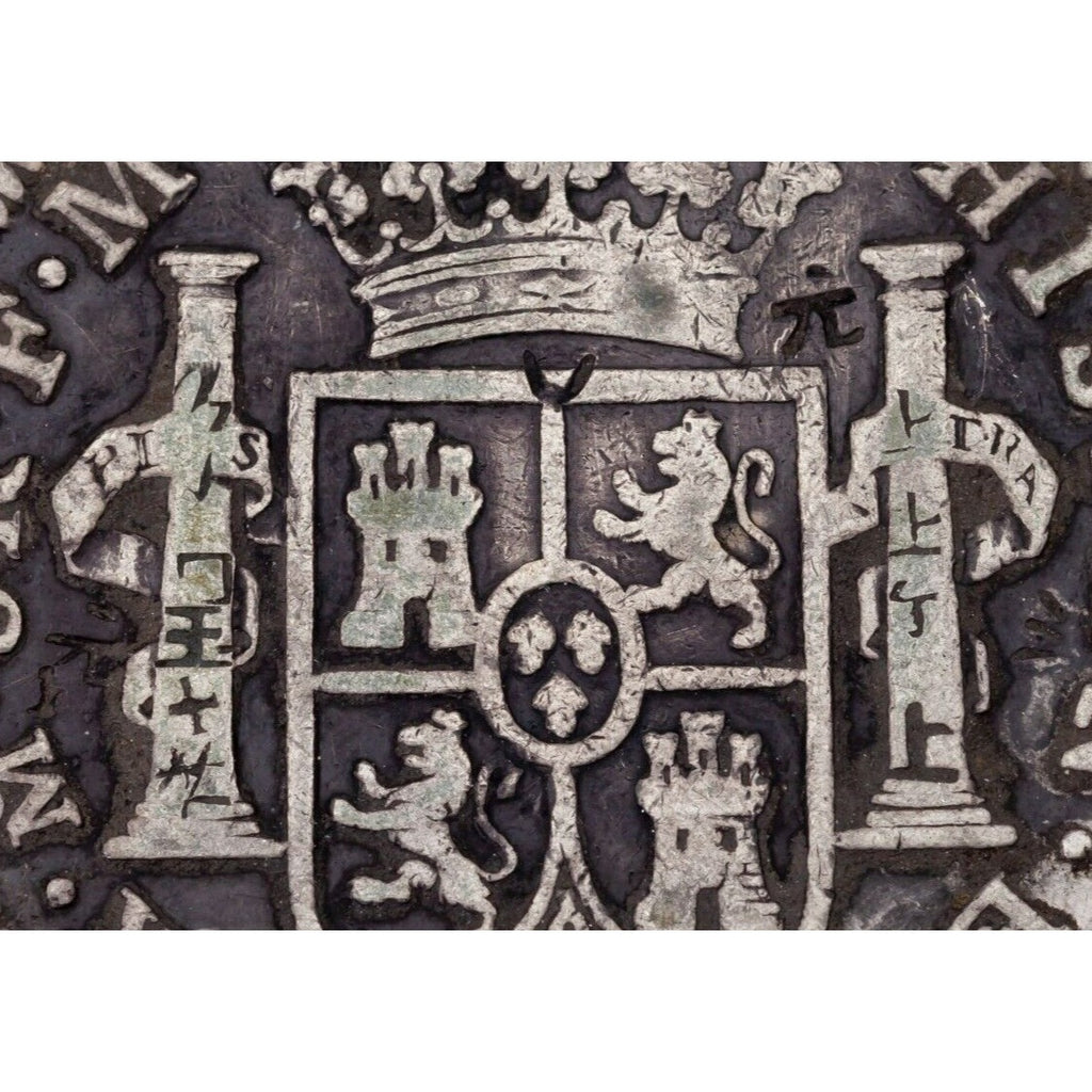 1797 Mexico 8 Reales with Chopmarks VF Net Condition