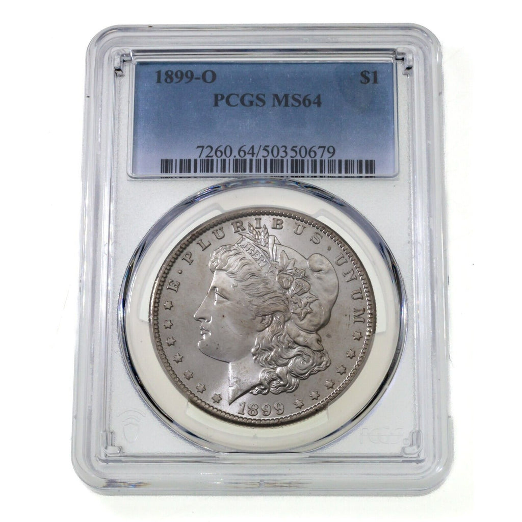 1899-O $1 Silver Morgan Dollar Graded by PCGS as MS-64!