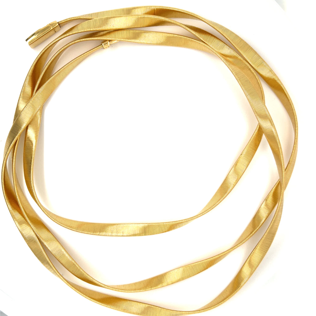 Marco Bicego 18k Yellow Gold Marrakech Supreme 5mm 36" Chain Necklace