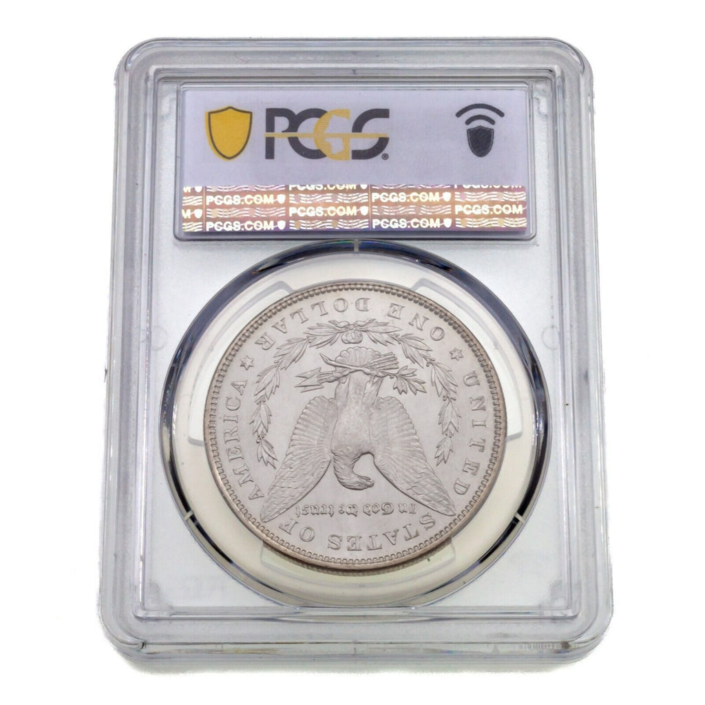 1899 $1 Silver Morgan Dollar Graded by PCGS as MS66