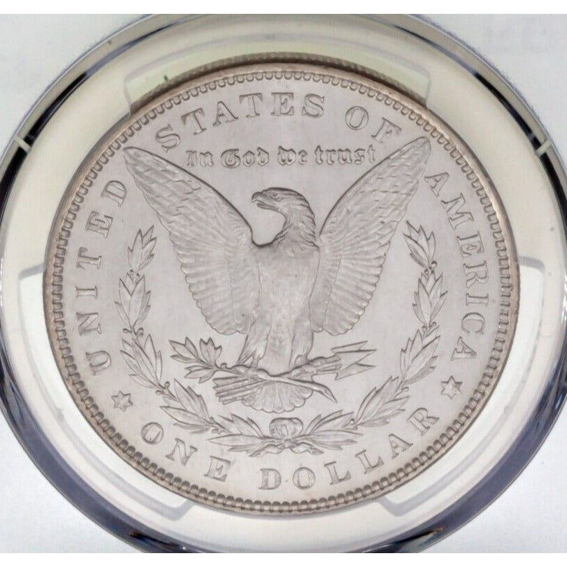 1899 $1 Silver Morgan Dollar Graded by PCGS as MS66