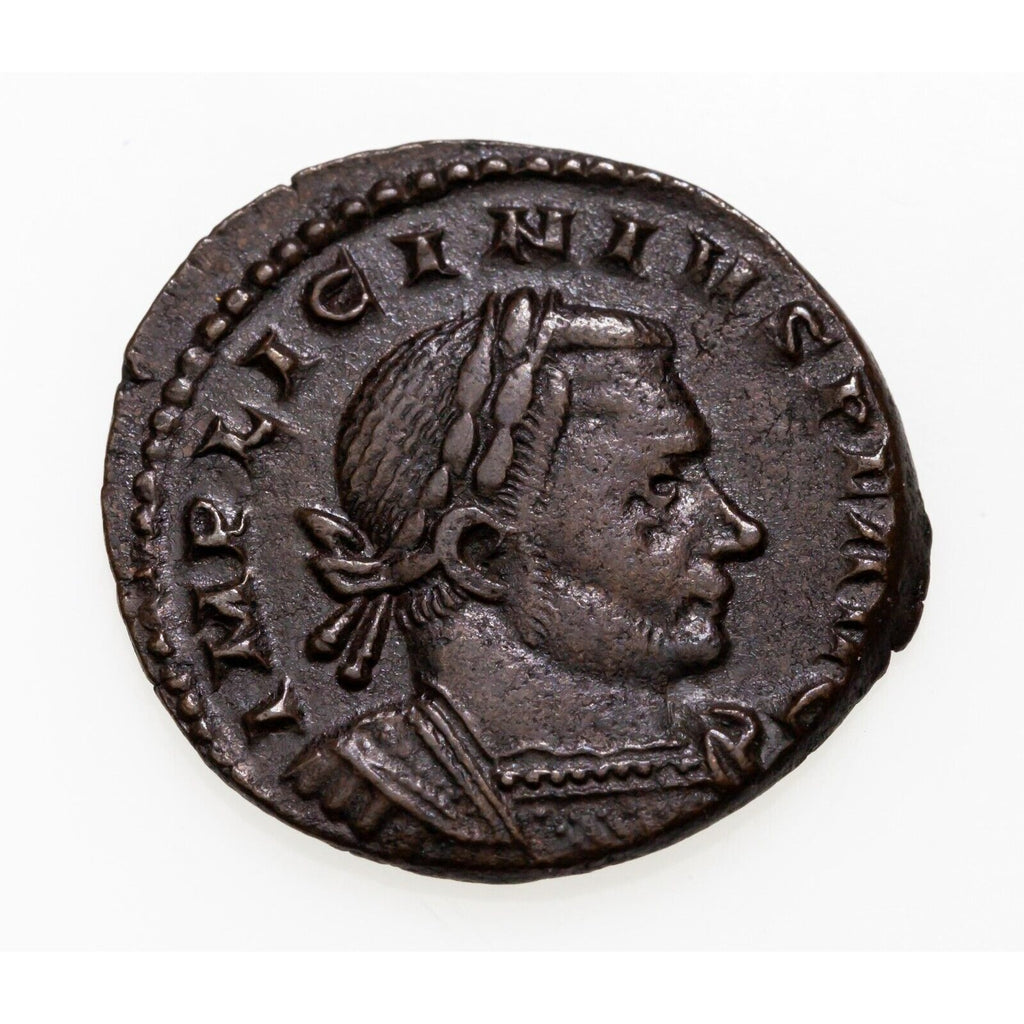 310-312 AD Imperial Roman AE Follis Coin XF Licinius I, London Mint Ric VI 209c