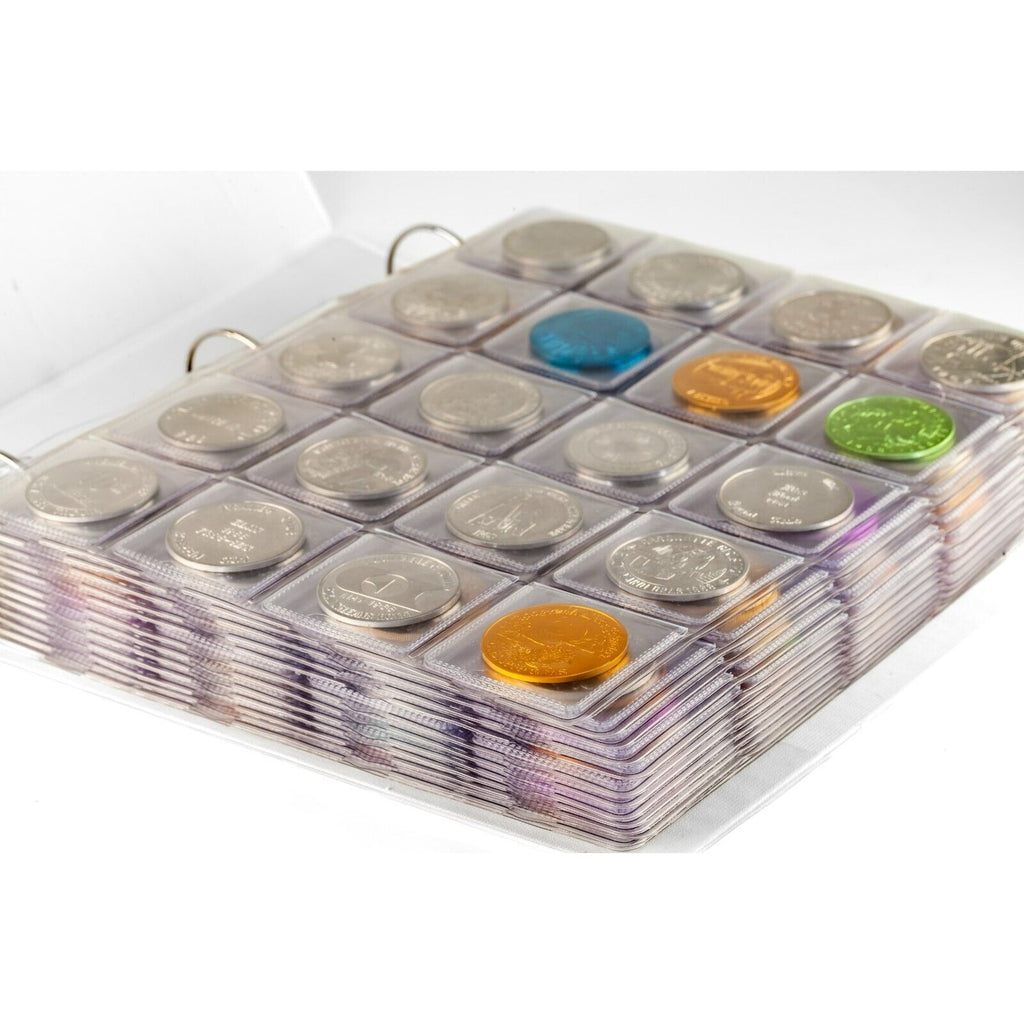 Rare 1960's-90's Mardi Gras Doubloons, Aluminum Token Collection of 246!