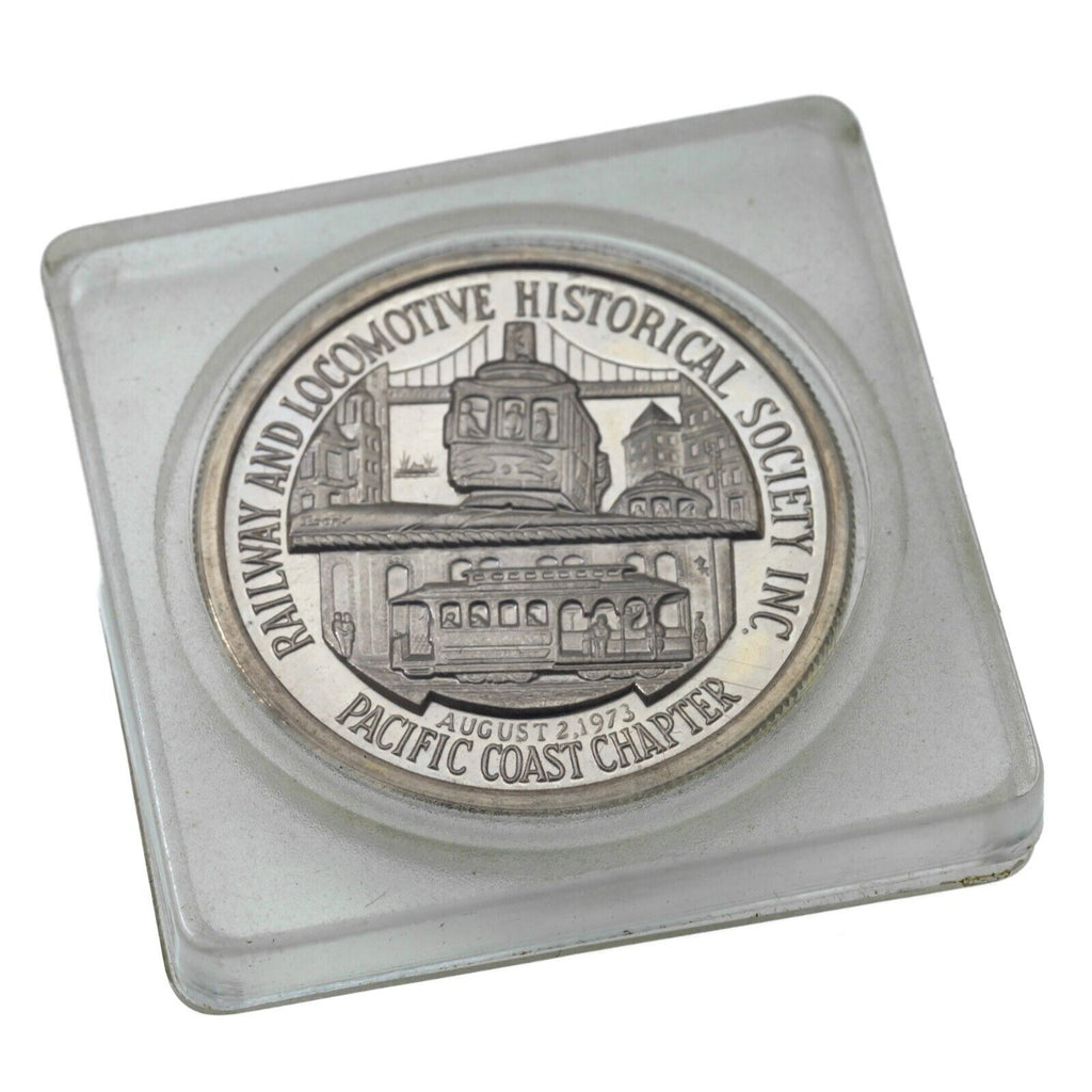 1973 San Francisco Cable Car Centennial Silver Medal 28.9gr