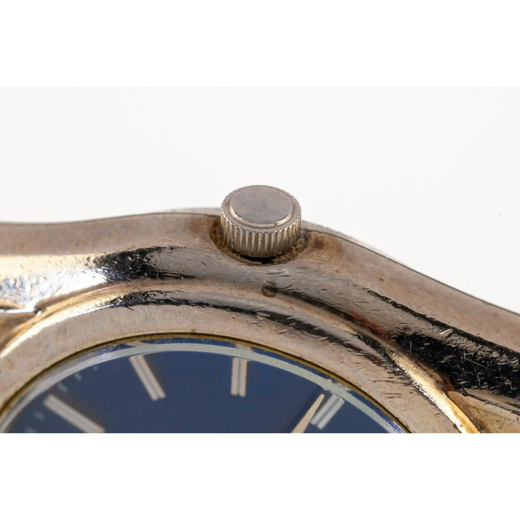 Reguno Women's Stainless Steel Solar Tech Watch Blue Dial