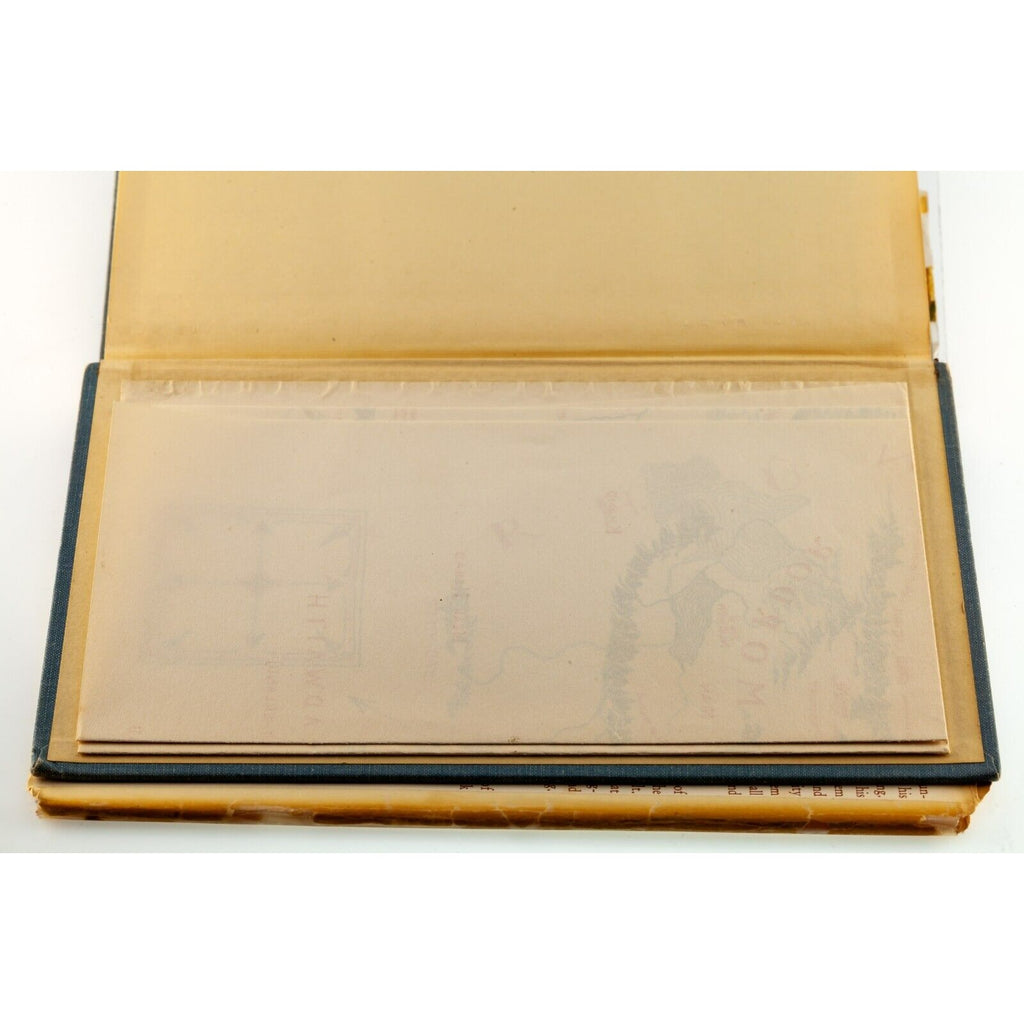 "The Two Towers" by JRR Tolkien First Edition USA 5th Printing Dust Jacket + Map