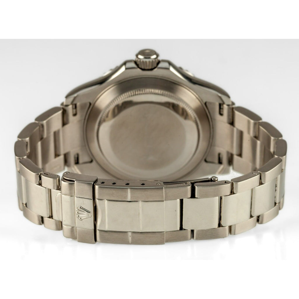 Rolex Yachtmaster Stainless Steel Men's Watch Platinum Bezel 16622 w/ Box