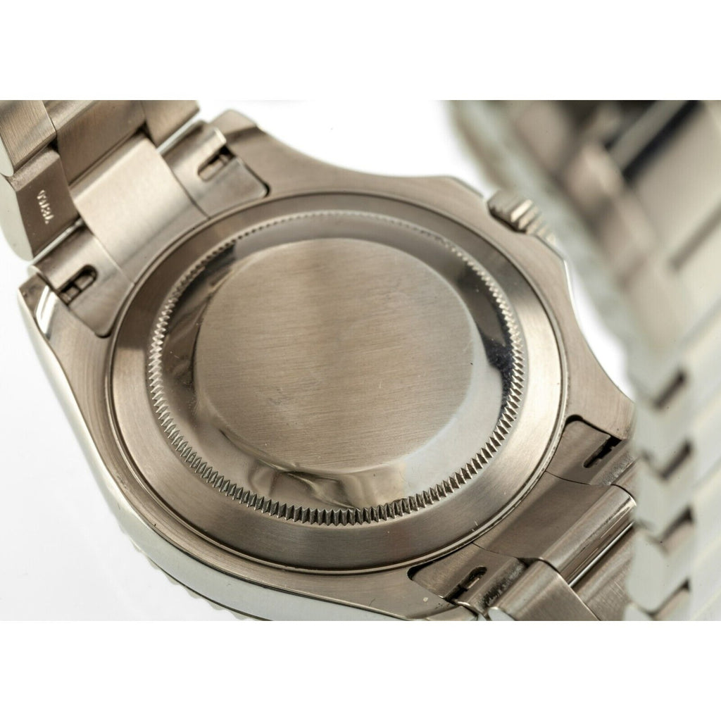 Rolex Yachtmaster Stainless Steel Men's Watch Platinum Bezel 16622 w/ Box