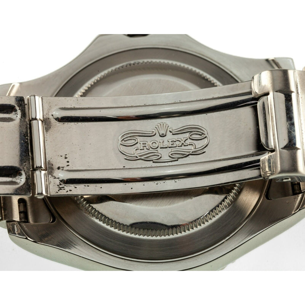 Rolex Yachtmaster Stainless Steel Men's Watch Platinum Bezel 16622 w/ Box