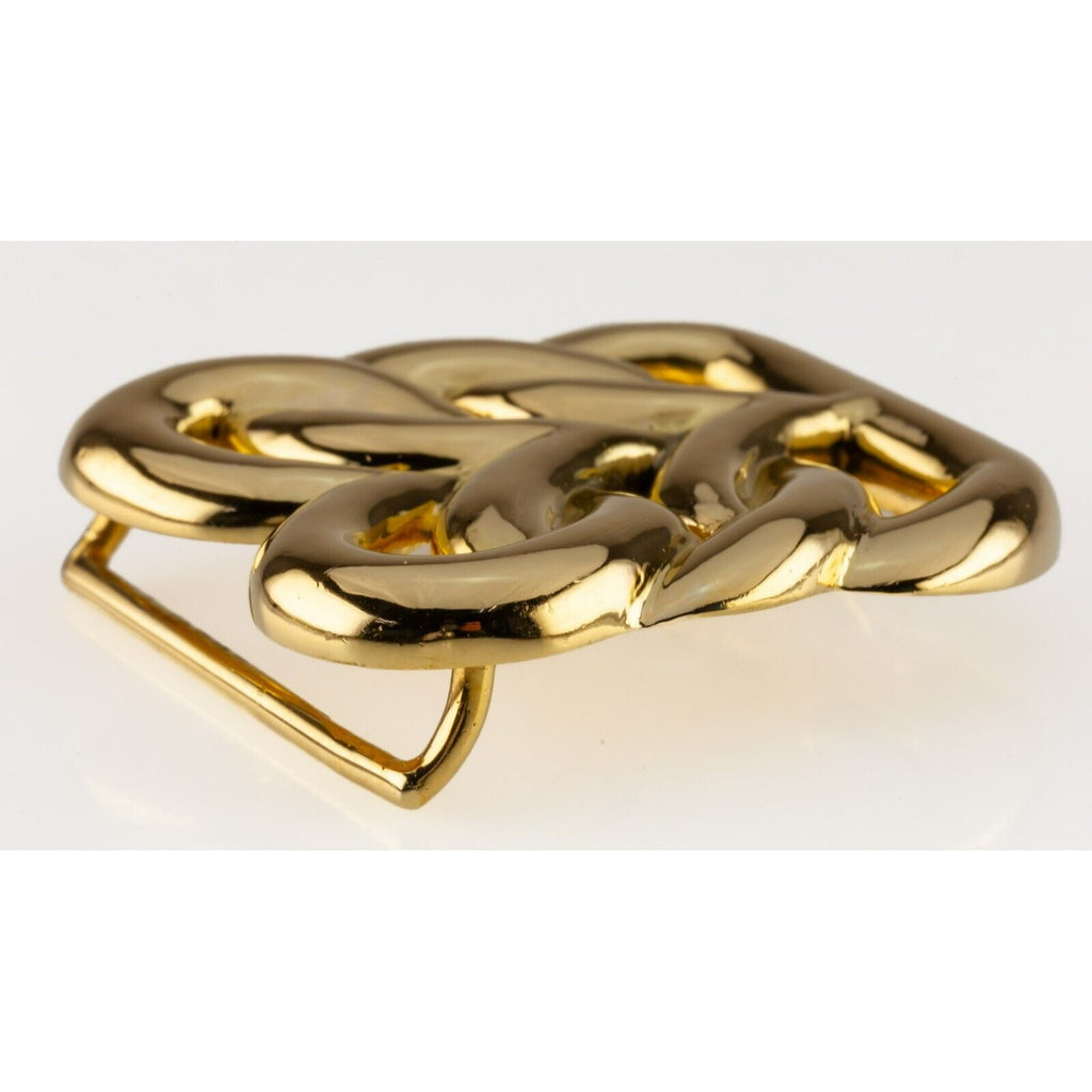 Van Cleef & Arpels 18k Yellow Gold Vintage Belt Buckle Hand-Signed