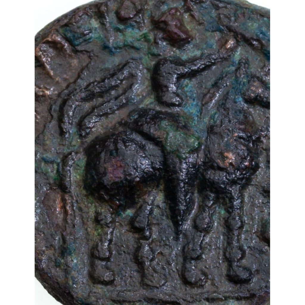 Kushan Empire, Soter Megas (Vima Takto) 55-105 AD. AE Tetradrachm 7.7g, VF