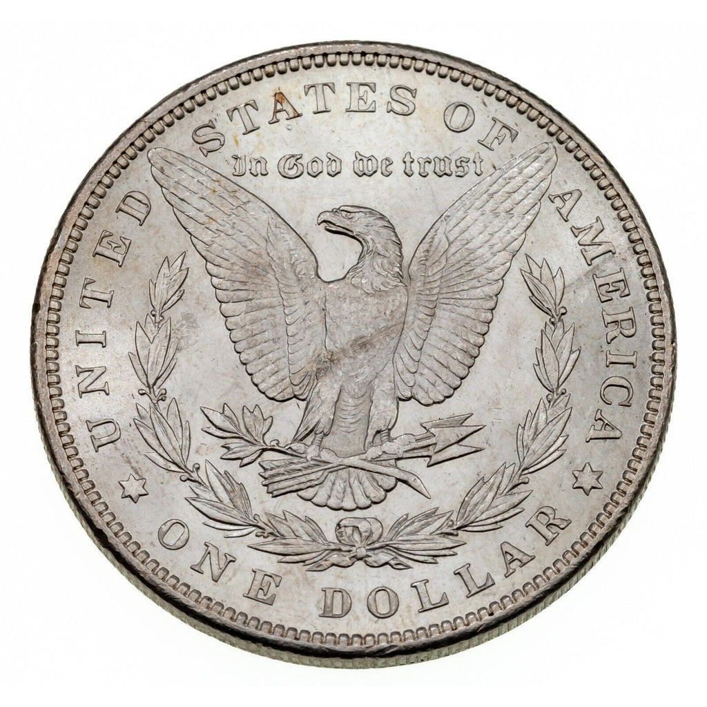 1891 $1 Silver Morgan Dollar in Choice BU Condition, Excellent Eye Appeal