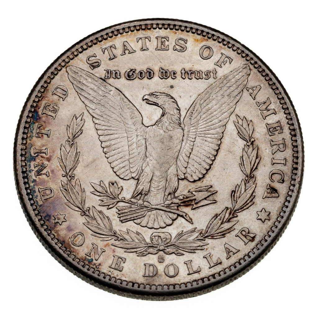 1886-S $1 Silver Morgan Dollar in XF+ Condition, Nice Luster w/ Toning
