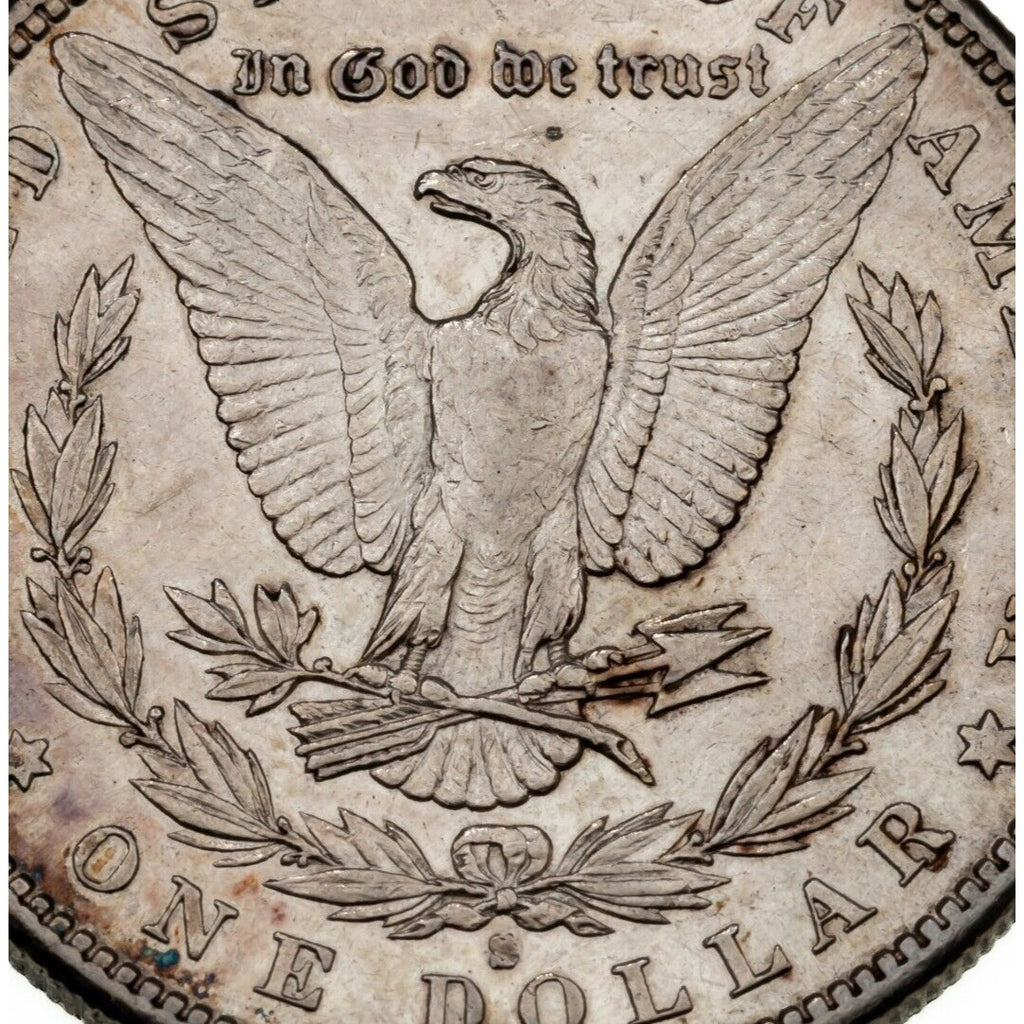 1886-S $1 Silver Morgan Dollar in XF+ Condition, Nice Luster w/ Toning