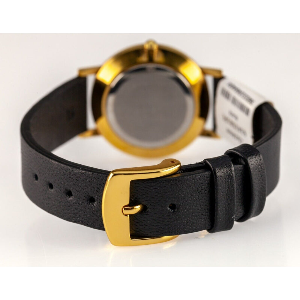 Movado Women's Museum Classic Black Leather Watch 31mm, 87-45-882