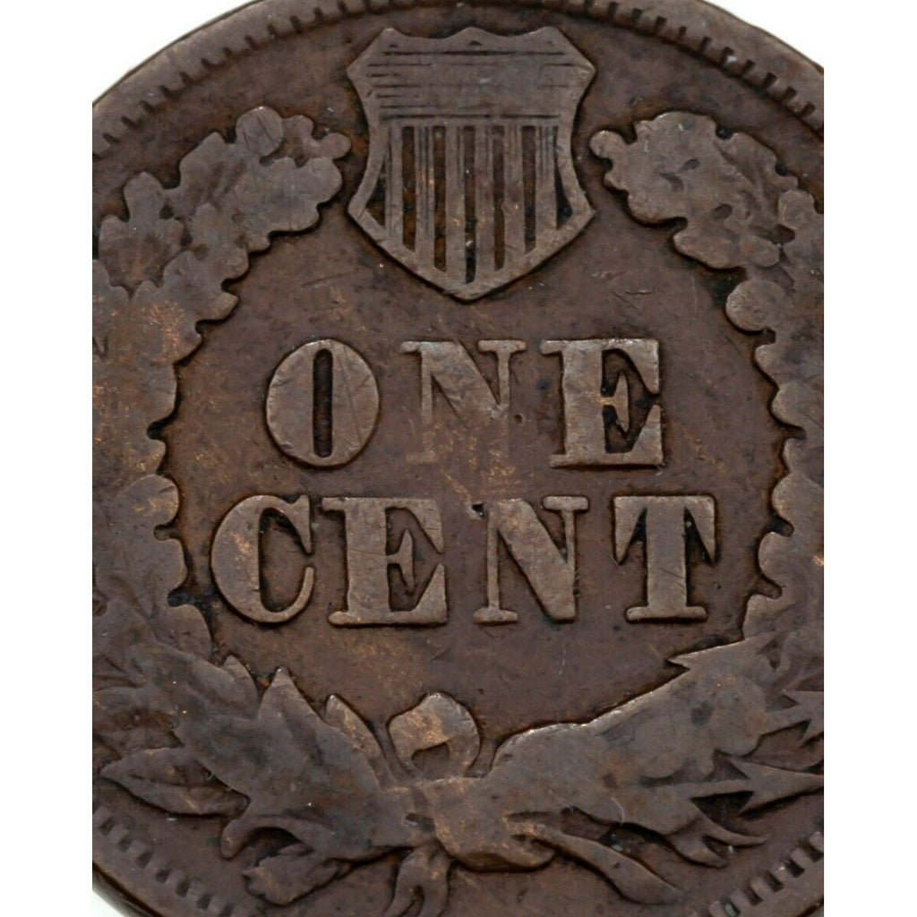 1868 1C Indian Cent in Good Condition, Brown Color, Full Strong Rims