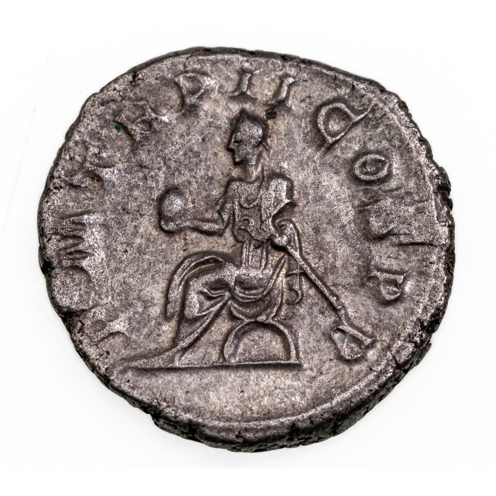 244-249 AD Roman Emp. Philip I AR Antoninianus 5.2g, 22mm Coin RIC 2b