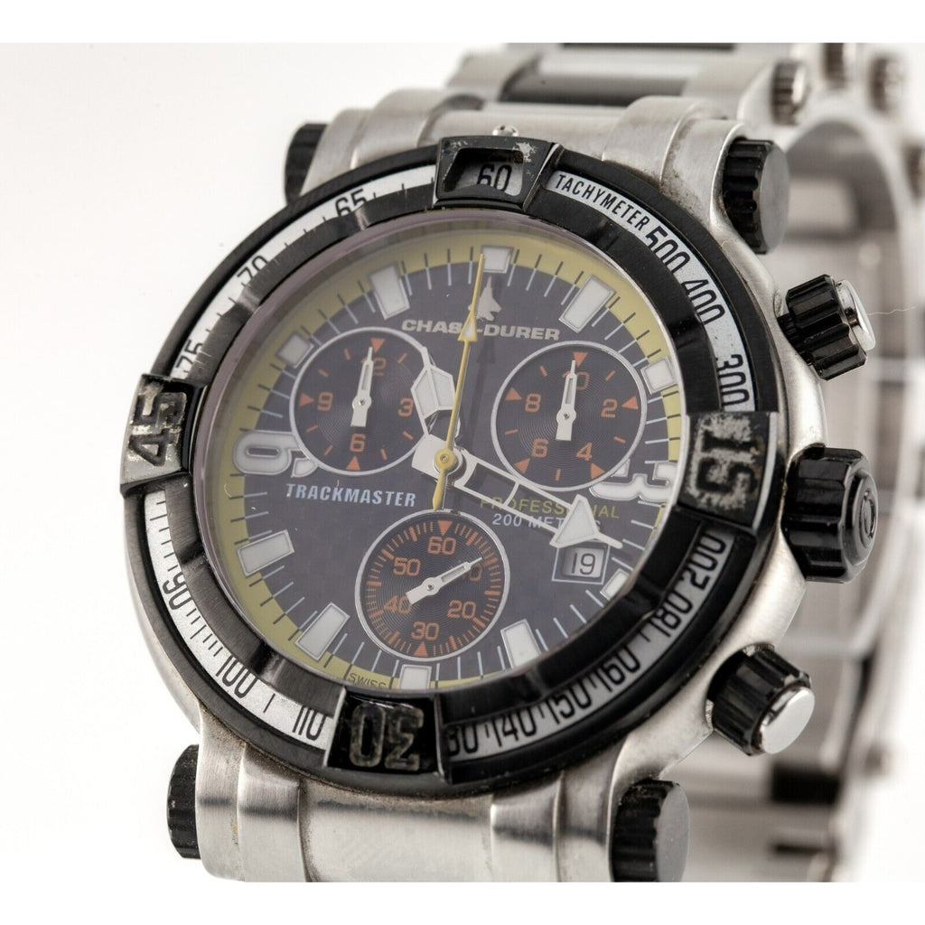 Chase Durer Trackmaster Quartz Chronograph Watch 00015-07-2