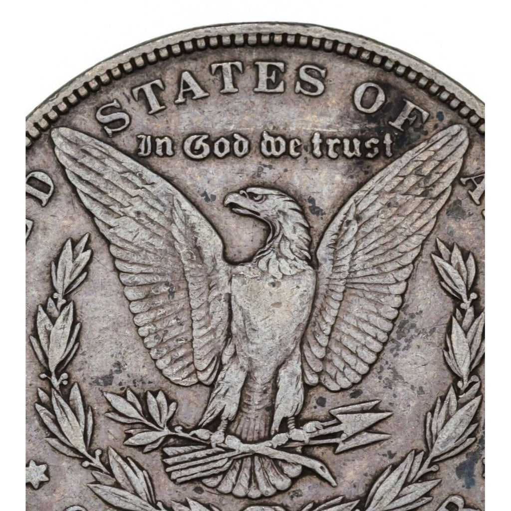 1893 $1 Silver Morgan Dollar in Very Fine VF Condition, Nice Original Color