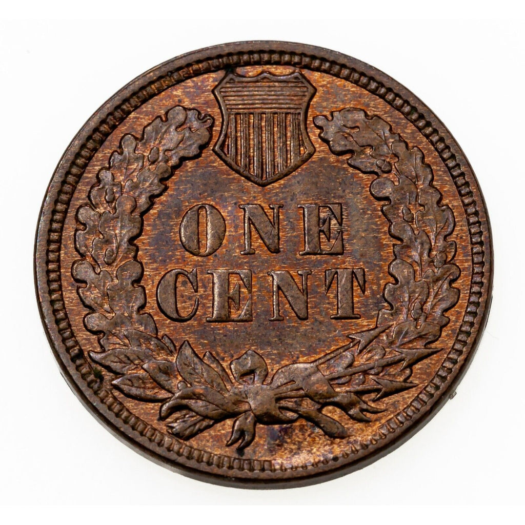 1908 1C Indian Cent in BU Condition, Red Brown Color, Near Mint, Well Struck